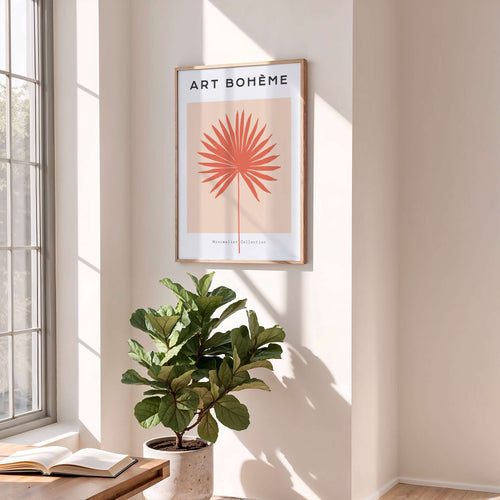 Art Bohème Blad Poster