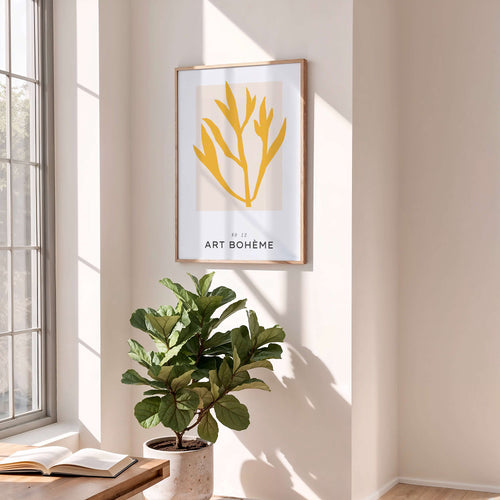 Art Bohème Blad Poster