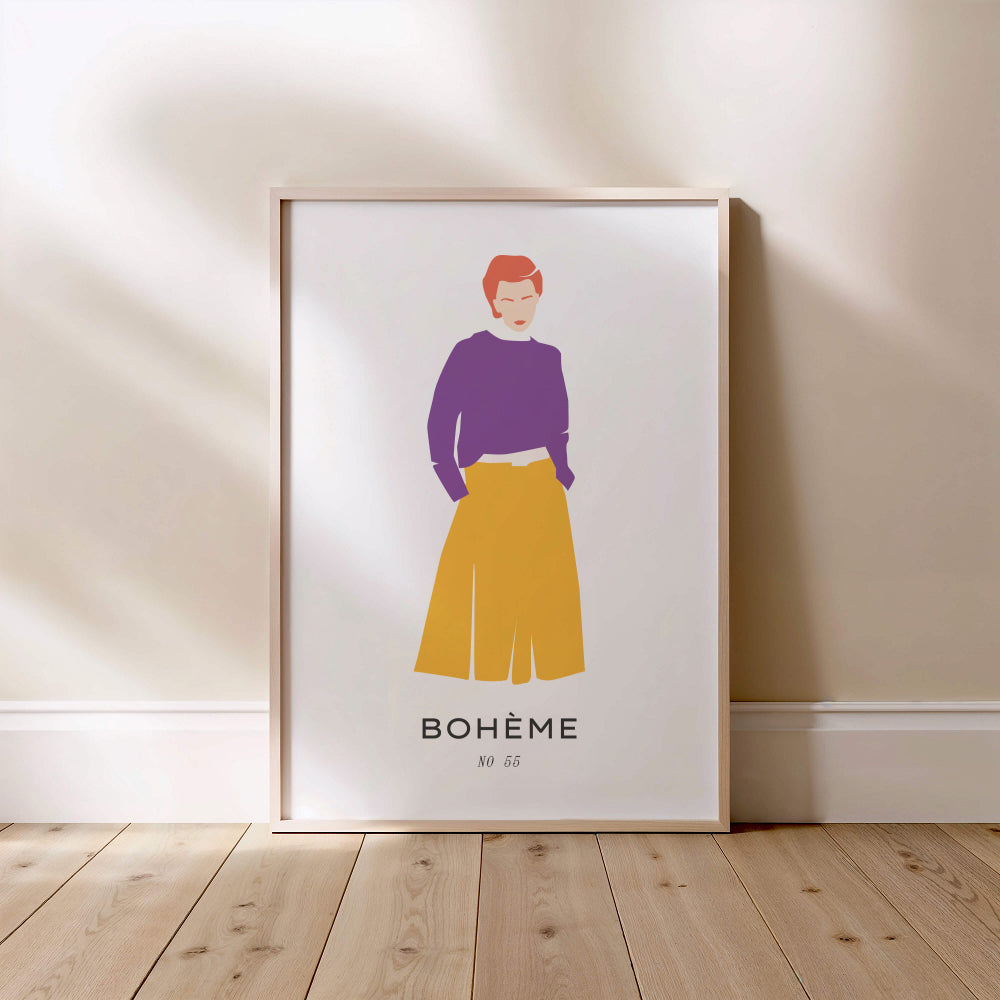 Zelfverzekerde Vrouw Bohème