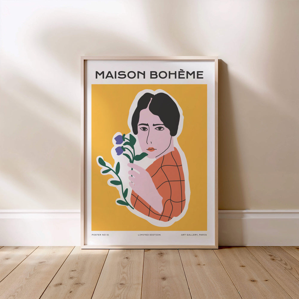 Bloemen Portret