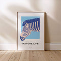 Zebra Poster “Nature Life”